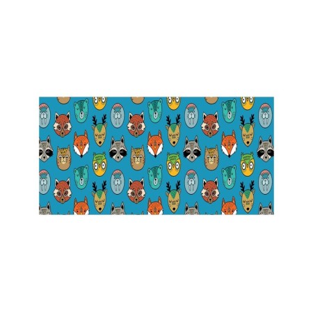 Basket for storage of things "Raccoon, fox and cat", size 35x50 cm-1