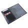 Passport cover, card for cards, black color
