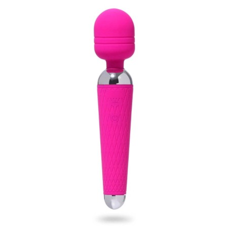 Massage vibrator, 16 modes, 20 × 4 cm, purple