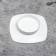 Summary metal per 1 candle "tablet b", 1.5x7 cm, white