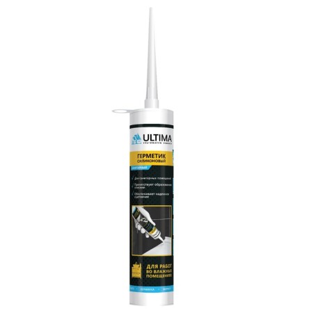 Sealant Ultima S silicone sanitary colorless 280 ml