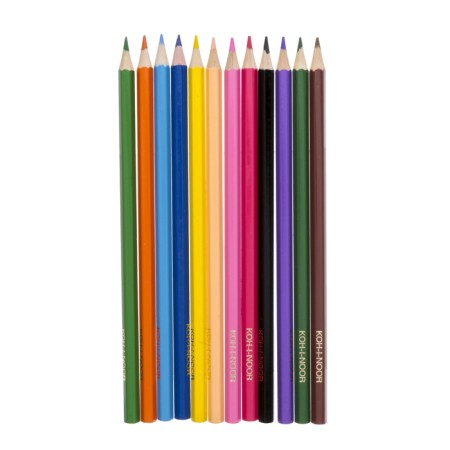 Pencils 12 colors Koh-I-Noor 3552, "birds"-1