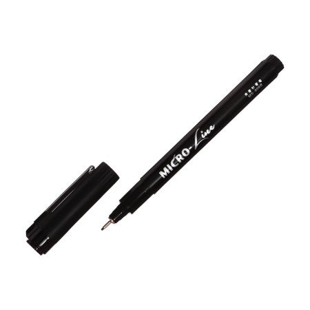 Marker Professional Liner Black, Thin line, 0.6mm-3