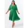 Female dress, size 56, green color