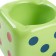 An ashtray for the house "Player bones", for cigarettes and sticks, 8 x 8 cm, green