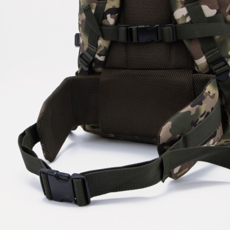 Tourist backpack, 70 l, lightning department, 3 outer pockets, huntsman, camouflage color-4