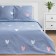 Bed linen Ethel Duet Love for Two 143*215cm-2pcs, 240*220cm, 70*70cm-2pcs