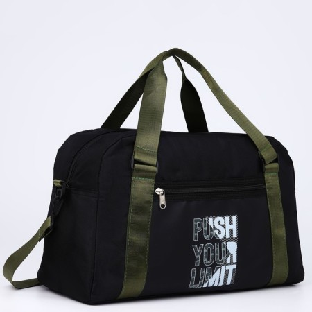 Sports Push Your Limit 40x25x18 cm, Remed, Broad, Black Color-5
