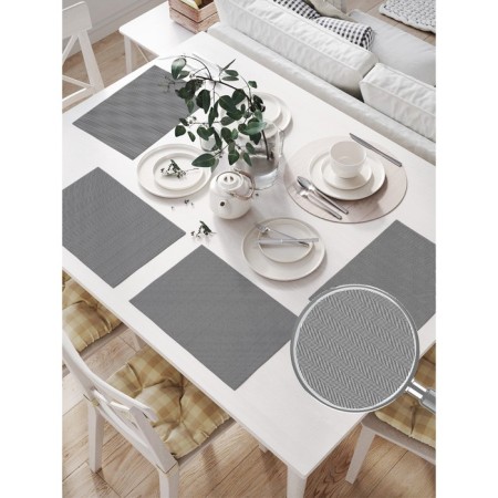 A set of napkins with a photo print, size 46x32 cm, 4 pcs-1