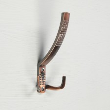 Hook furniture tundra TKT001, three -rod, copper