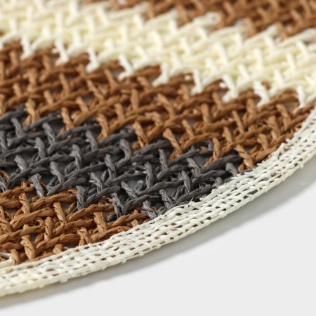 Napkin Serving shares Vincula, D = 38 cm, brown color-4