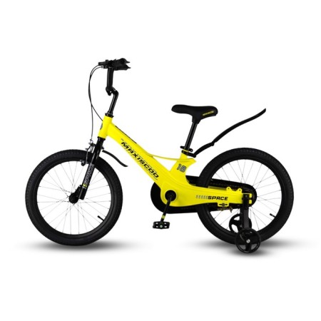 Bicycle 18 ’’ maxiscoo space standard, yellow matte color-2