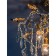 Ceiling lamp 4x60W E27, size 36x22x11 cm
