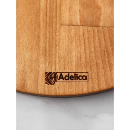 ADELICA three -tier stand, d = 32 × 26 × 20 × 1.8 cm, height 37 cm, array of birch, soaked in oil-3