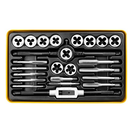 Set of taps and dies Stayer Master, taps 11pcs, dies 11 pcs, 24 items