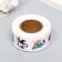 Stick Paper "Cute Creation" d = 2.5 cm 500 pcs in a rolon 3x6x6 cm