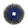 Metal brush for ushm tundra, "plate", M14, 125 mm