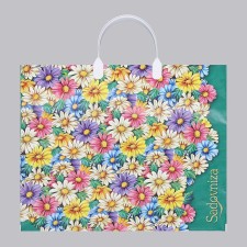 Gardener package, polyethylene with a plastic pen, 80 μm 37 x 34 cm