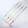 Umbrella - semi -automatic “flowers” ​​cane, 8 spokes, r = 45 cm, color mix