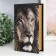 Safe Brush tree to the leatherette "Leo - Wild Life" 21x13x5 cm