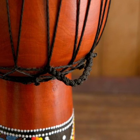 Souvenir musical instrument "Drum Dzhembe" 60x21x21 cm-6