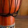 Souvenir musical instrument "Drum Dzhembe" 60x21x21 cm