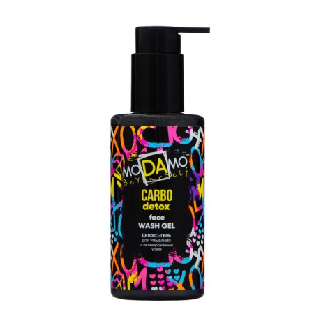 Detox - Modamo washing gel with activated coal, 200 ml