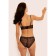 Women's bra lorena, size 75c, black color