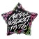 Foil ball 18 "Dream will indicate the path", star, with a substrate