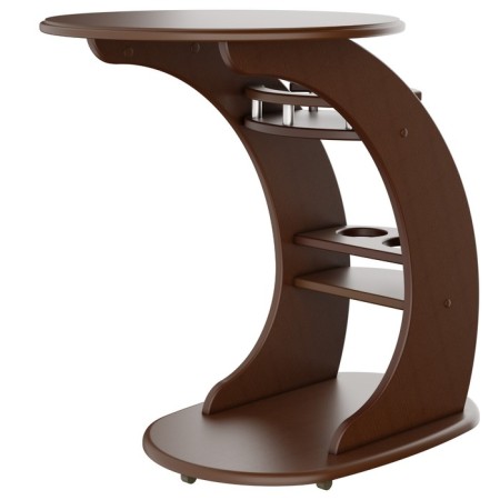 Bitted Lux ​​table, 500x730x670, walnut
