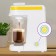 Coffee machine KitFort KT-7122-3, capsule, 800 W, 0.36 l, white-yellow