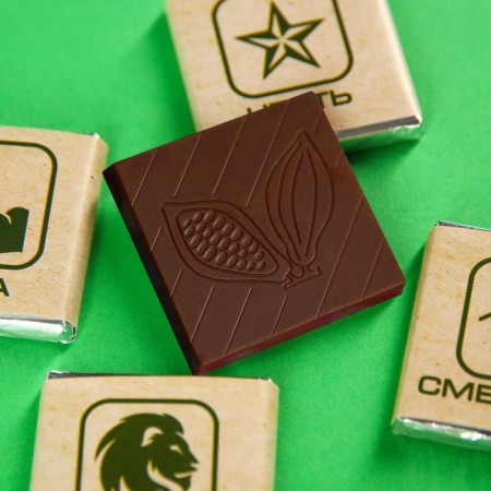 Milk chocolate "Set of a real man", 5 g. X 4 pcs.-2