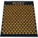 Acupuncture rug Bradex "Nirvana", black, classic series