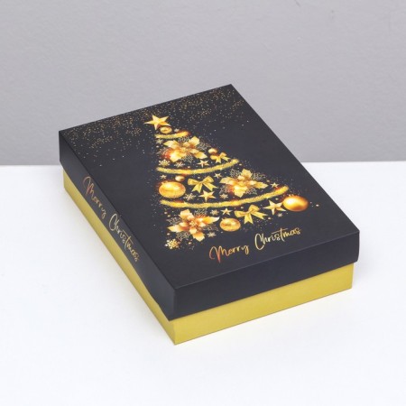 Gift box team "Christmas tree", 21 x 15 x 5.7 cm-6