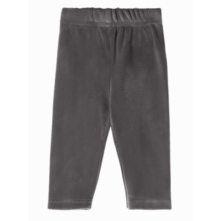 Pants (leggings) Kroshka I'm plushy, p. 80-86 cm, gray-6