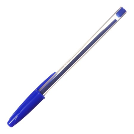 Ballic pen, carioca "sfera", 1.0 mm node, smooth letter, with care for nature, blue-4