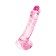 Falloimitator Realistic, TPE, 19 cm, pink color