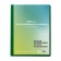 Folder on 4 rings A4, calligrata "panorama", 40 mm, 700 μm, facial pocket, green, mix