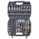 The instrument set Kraft KT700680, 1/2 and 1/4 "12 gr. heads, 4-32 mm, E4-E24, 108 Ave.