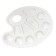 Oval palette 205x155 mm "Kalyaka-Malyak", plastic, 10 cells