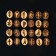 Runes for fortune telling "Icelandic", 24pcs, Book