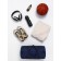 Sports male, Textura, small size, blue color