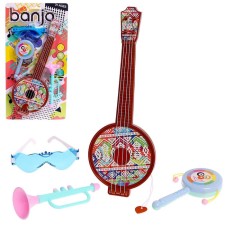 A set of musical instruments 