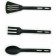 A set of kitchen accessories Regent Inox Nero, 3 subjects