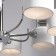 Caustra Freya FR5012PL-08CH Anita, 780x780x1355 mm, E14, 8x40W, chromium color