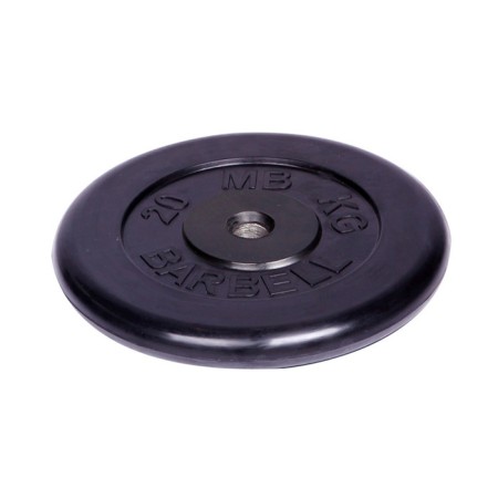 Rubbed disk d = 31 mm, black color, 20 kg
