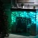 Smart garland "fringe" 2 × 0.4 m dew, IP20, silver thread, 99 LED, remote control, application, glow RGB, USB