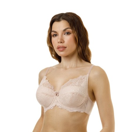 Women's brason Lengy, size 95d, silver peony color-1