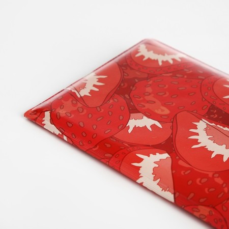 Cover for passport, red color-4