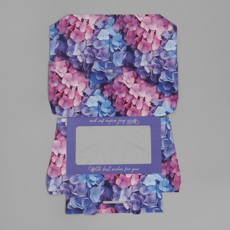 Confectionery packaging, boxing box "Hortension", 20 x 12 x 4 cm-3